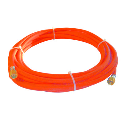 Tuyau caoutchouc avec raccords NF en iso 3821 D6,3 - 10m - Gedimat - EXPRESS