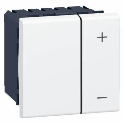 Variateur toutes lampes MOSAIC 2 modules blanc - Gedimat - LEGRAND