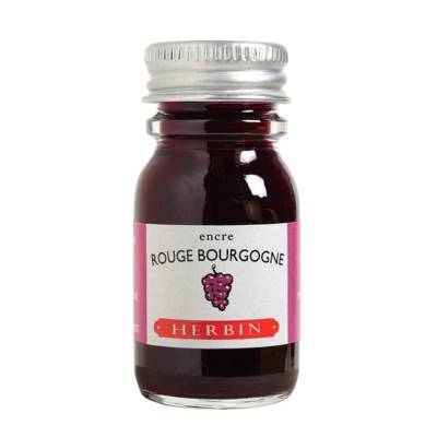 Flacon encre 10ml rouge bourgogne