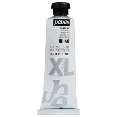 Peinture Huile Fine XL Studio 37 Ml Blanc Vif - PÉBÉO