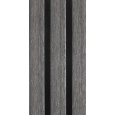 Bardage faux claire-voie WEO 35 bois composite - 33 x 140 mm L.3,90 m - Gedimat - FIBERDECK