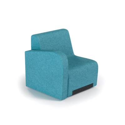 Fauteuil RUBY 1 place avec un accoudoir – ArtProg