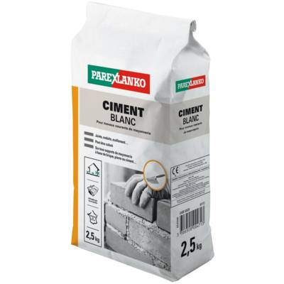 Ciment BLANC - Gedimat - PAREXLANKO