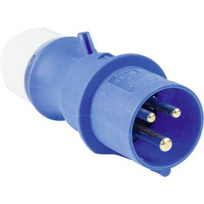 Fiche Mâle CEE - 16 A - 3 pôles - 230 V - 60470 - Maxoutil