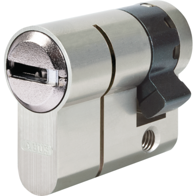 Demi-Cylindre à P6PS PréSnap Varié - 10 x 35 mm - Laiton nickelé - ABUS - 5017700-02 - Maxoutil