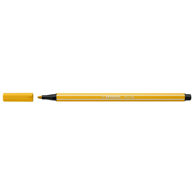 Stylo feutre Dessin Pen 68, jaune curry