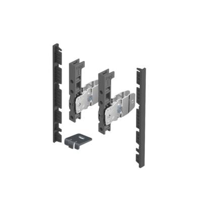 AvanTech YOU Kit de raccords pour la façade intérieure à recouper - Hauteur 139 mm - Anthracite - HETTICH - 9257620 - HETTICH FRANCE