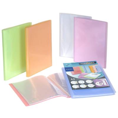 Protège document personnalisable 40 vues Propysoft Coloris Aléatoire