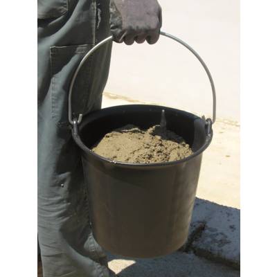 Seau Prochok noir anse 6,8mm - 12l - Gedimat - MONDELIN