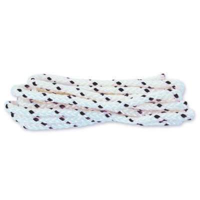 Corde lance moteur polyester noire/blanche D4mm - Gedimat - CHAPUIS