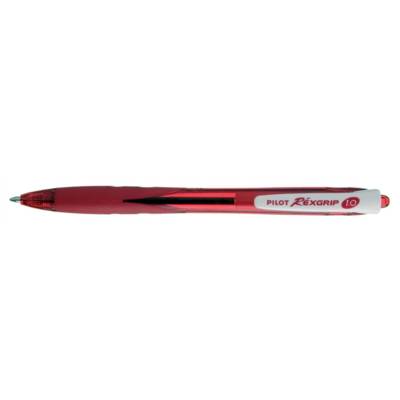 Stylo à bille REXGRIP BEGREEN Pointe Moyenne 1.0 Rouge - Pilot