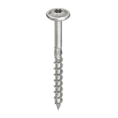 Vis HECO-Topix-Plus Inox - Ø8x260mm - Tête Ronde large - Filetage Partiel - T40 - Boite de 50 - 61891 - HECO - Schrauben