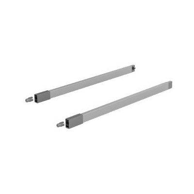 Tringles latérales + fixation avant gris HETTICH pour casserolier Arcitech - 9150653 - HETTICH FRANCE