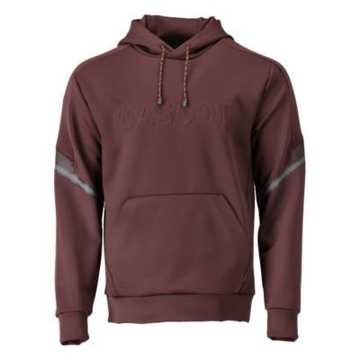 Sweat à capuche polaire MASCOT Customized - 22186-608-Bordeaux-XXXXL