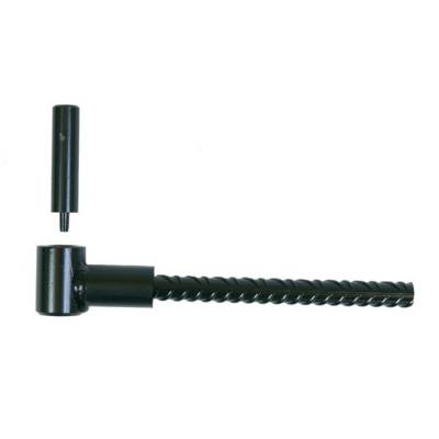 Gond parpaing cataphorèse noir Ø14 pour double volet ING FIXATIONS - Fer à béton - 12x170 - A000120