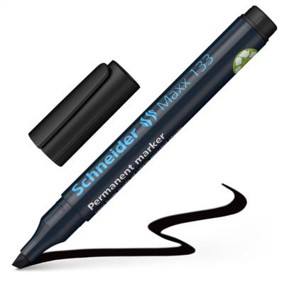 Marqueur permanent Maxx 133 noir - SCHNEIDER