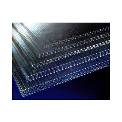 Plaque polycarbonate avéolaire clair - Gedimat - DHAZE