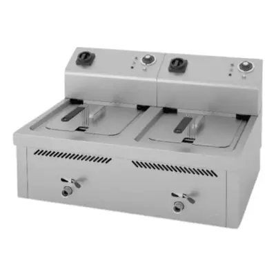 Friteuse électrique à poser 2x10L - FD10L10L600S - HR Fainca