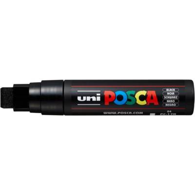 Marqueur pointe rectangulaire extra-large pc17k 15mm noir - POSCA