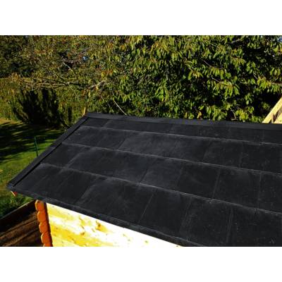 Plaque de couverture TUILIX gris anthracite - 750 x 300 mm ép.3mm - Gedimat - CREAGREEN