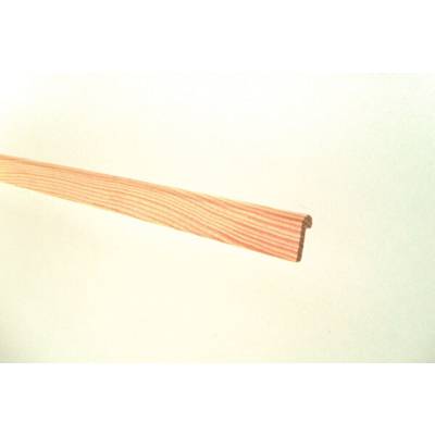 Parclose simple droite Pin des Landes sans noeud P40 L.2,00 m - 26 x 12 mm - Gedimat - SOTRINBOIS