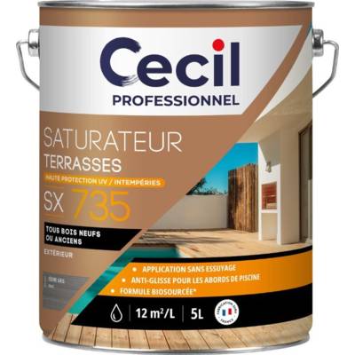 Saturateur terrasses SX735 naturel - Gedimat