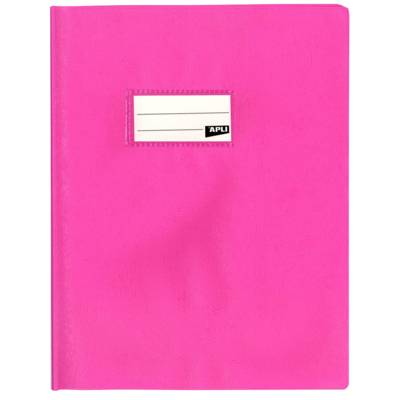 Protège-cahier PVC 19/100ème 17 x 22 cm Rose - APLI-AGIPA
