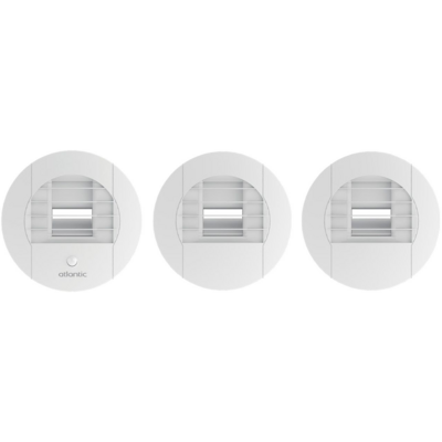 Kit Twist&Go avec bouche hygro salle de bain 5/40 D80 griffes - ATLANTIC - 542574