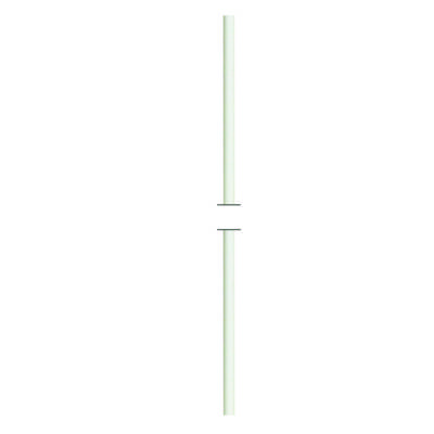 Tringle pour manivelle blanc D12 - 1200mm - Gedimat - AFBAT