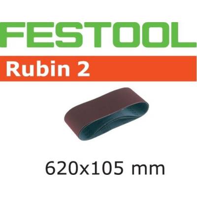 Boite de 10 Bandes abrasives 620 x 105 RU2 FESTOOL - P100 - 499152