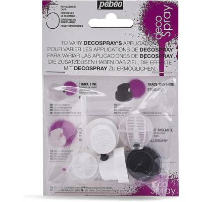 Sachet de 5 Buses Diffuseurs de Rechange pour DECOSPRAY - PÉBÉO