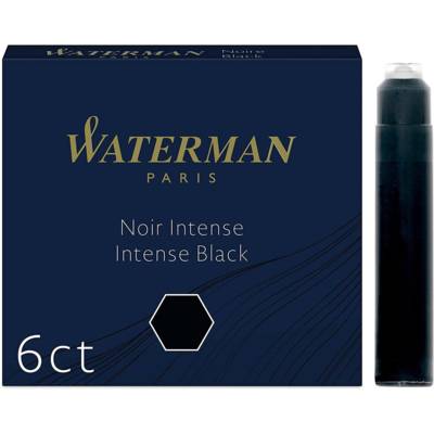 Etui de 6 Cartouches International pour stylo à plume Noir