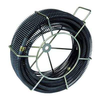 5 sections âme plastique 22 mm / 4,5 mètres VIRAX + cage pour déboucheur VAL 96QC - 293144