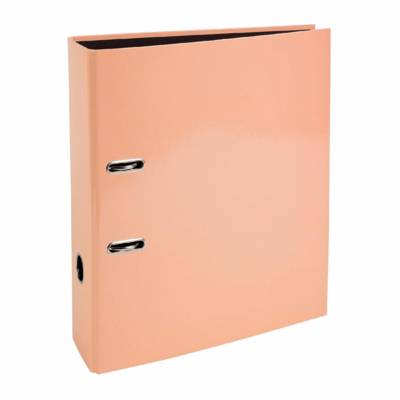 Classeur à levier Aquarel Prem'Touch Dos 80mm - A4 Corail
