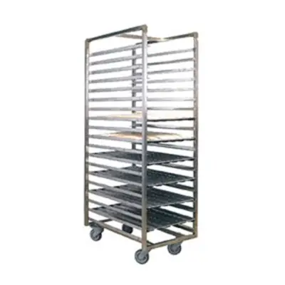 Chariot 18 niveaux 80x40 cm - ECH84LM - Inox