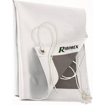 Bâche blanche PVC 5x8 m 300 g/m2 - RIBIMEX - PRB30005X08 - Maxoutil