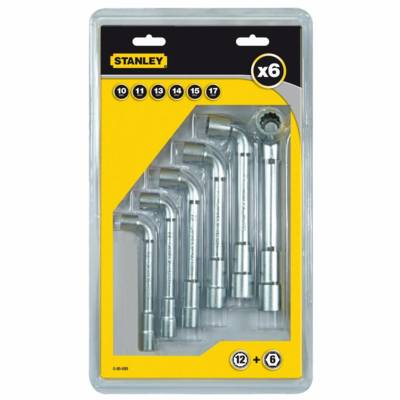 Clé a pipe débouchée 6x12pans - jeu de 6pieces - 0-86-699 - Maxoutil