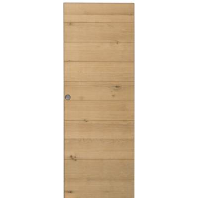 Porte coulissante alvéolaire HEMA chêne brut - 204 x 73 cm - Gedimat - GIMM