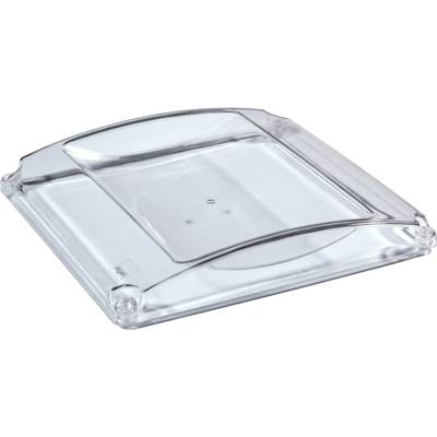 Ramasse monnaie "Standard" Plastique cristal 185 x 194 x26mm