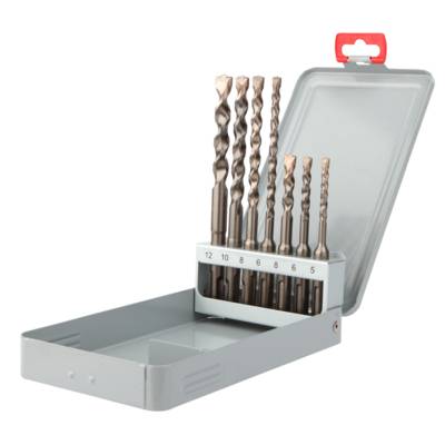 Foret 2 taillants SDS+ TWISTER-PLUS 110mm - coffret de 7 pièces - Gedimat - DIAGER