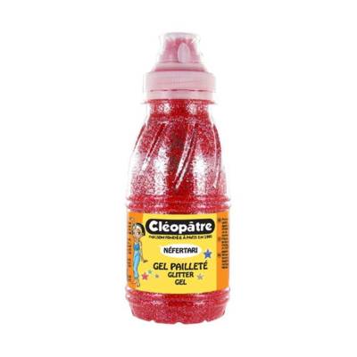 Gel Pailleté Rouge 250 ml