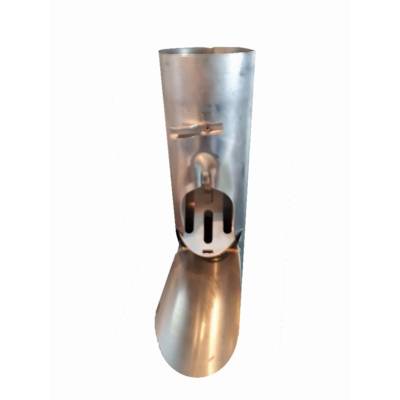 Récupérateur d'eau Ø100 mm INNOVAX avec bascule et vanne - AC ZNC 100 RECUP