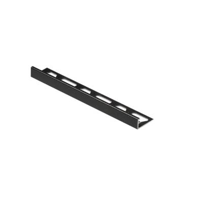 Profilé Schlüter-SCHIENE-AC de finition pour mur noir graphite - Gedimat - SCHLUTER SYSTEMS