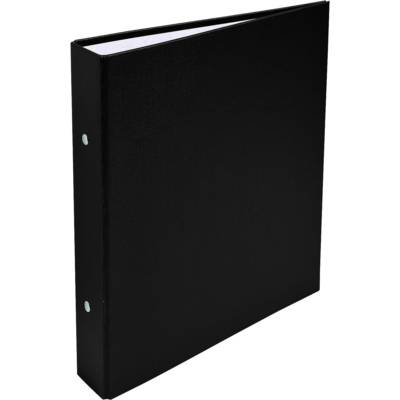 Classeur rembordé prolypropylène 2 anneaux 30mm - A5 Noir - EXACOMPTA