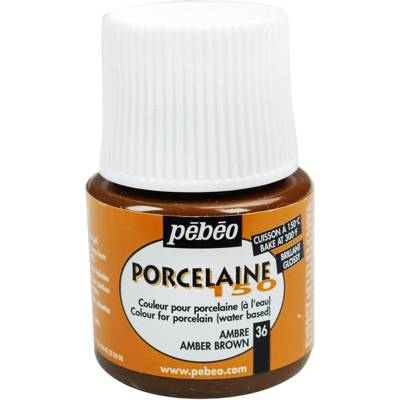 Flacon 45 ml Peinture P150 Porcelaine Coloris Ambre
