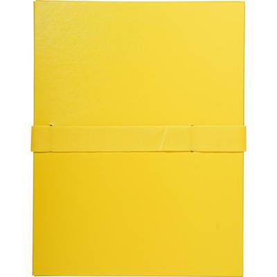 Chemise dos extensible balacron sangle Scratch Rabat en pied de page 24 x 32 Jaune