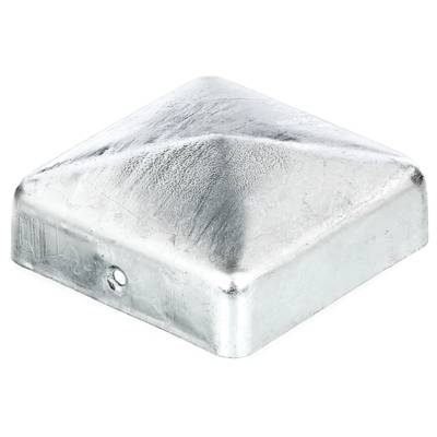 Tête galvanisée pour poteau en bois - Gedimat