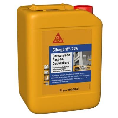 Imprégnation hydrofuge SIKAGARD-225 CONSERVADO façade-toiture - Gedimat
