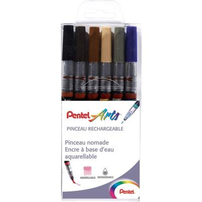 Pochette de 6 Pinceaux COLOR BRUSH GFL
