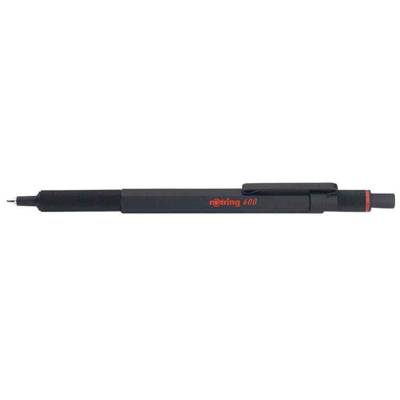 Stylo à bille rétractable 600 Pointe Moyenne Noir - Rotring